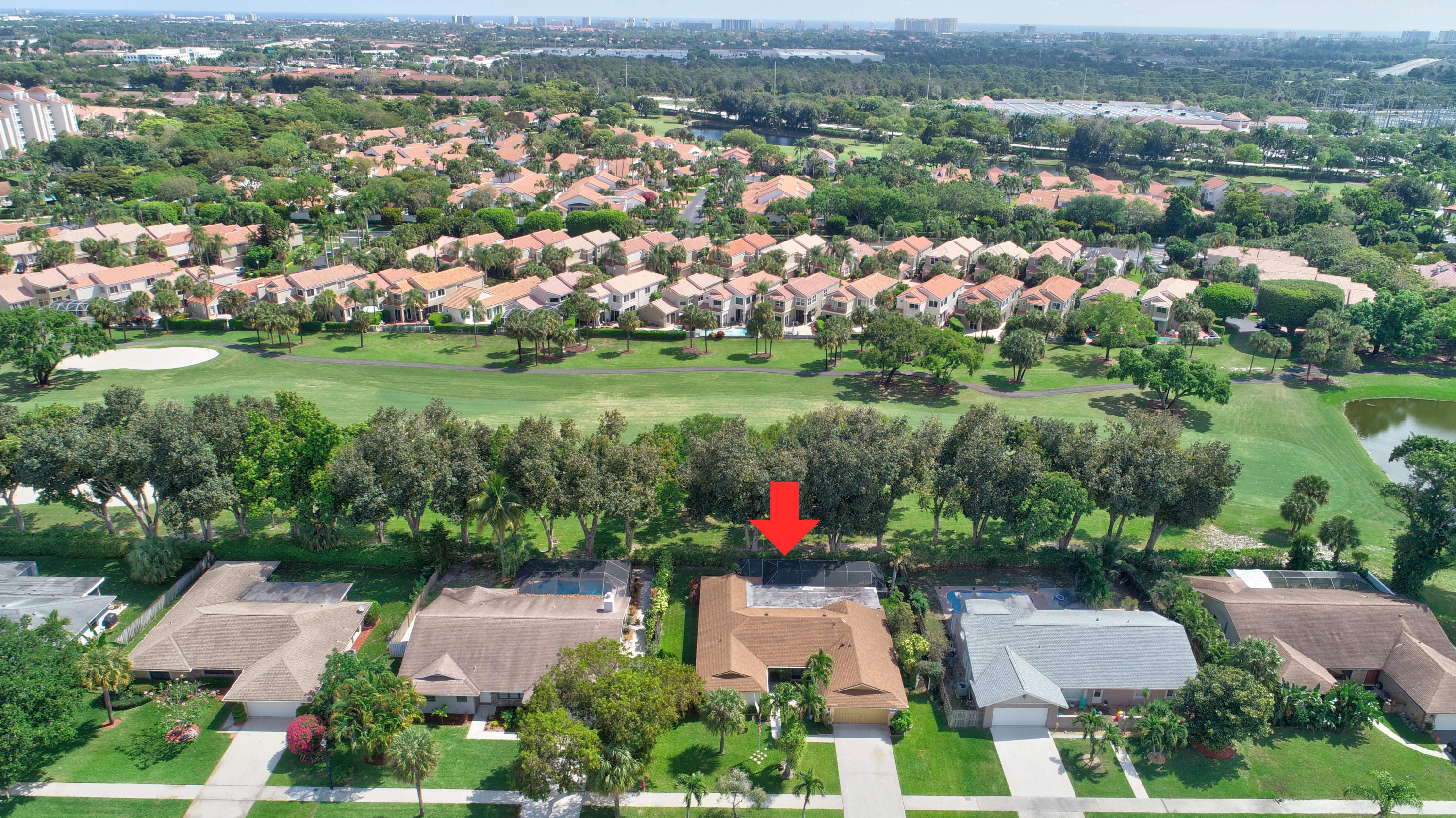 4045 Birchwood Drive Boca Raton, FL 33487 - Photo 43 of 54 Aerial Location Views