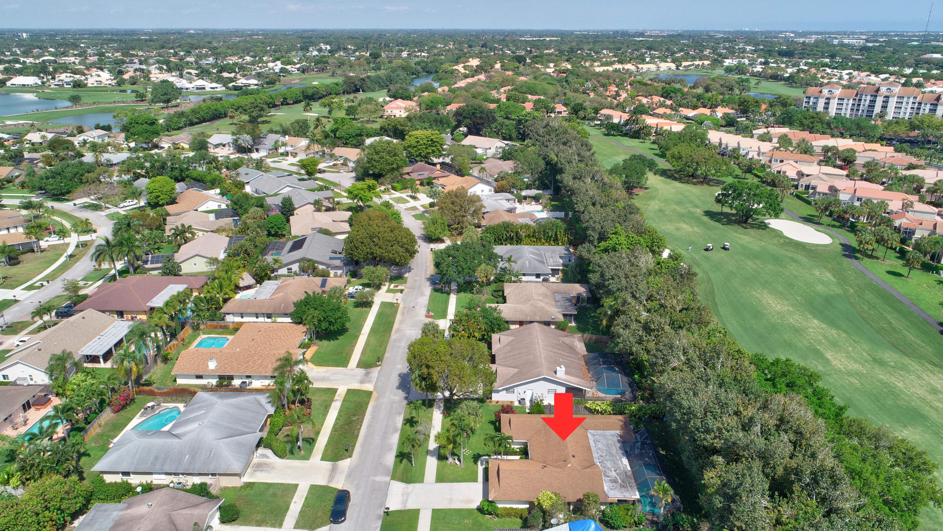 4045 Birchwood Drive Boca Raton, FL 33487 - Photo 44 of 54 Aerial Location Views