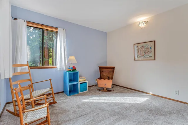 a view of workspace with a window