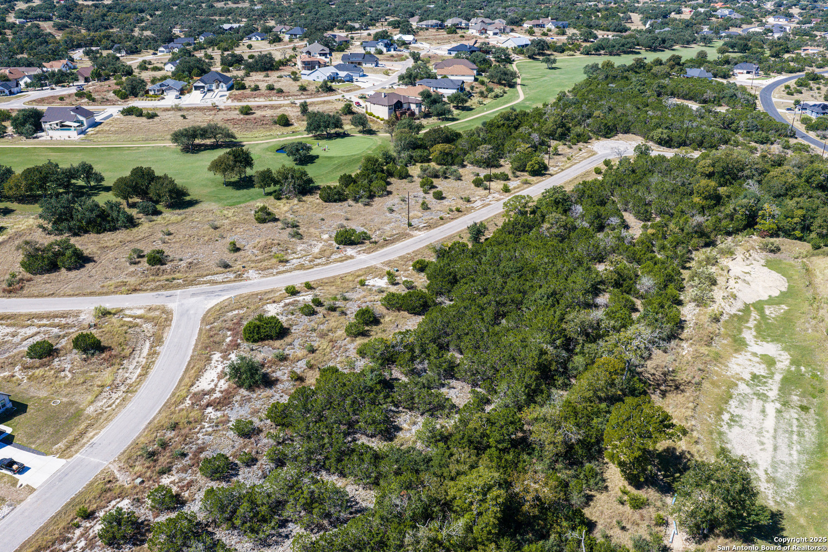 123 Levi English Blanco, TX 78606 - Photo 20 of 38 an aerial view of a house with a yard