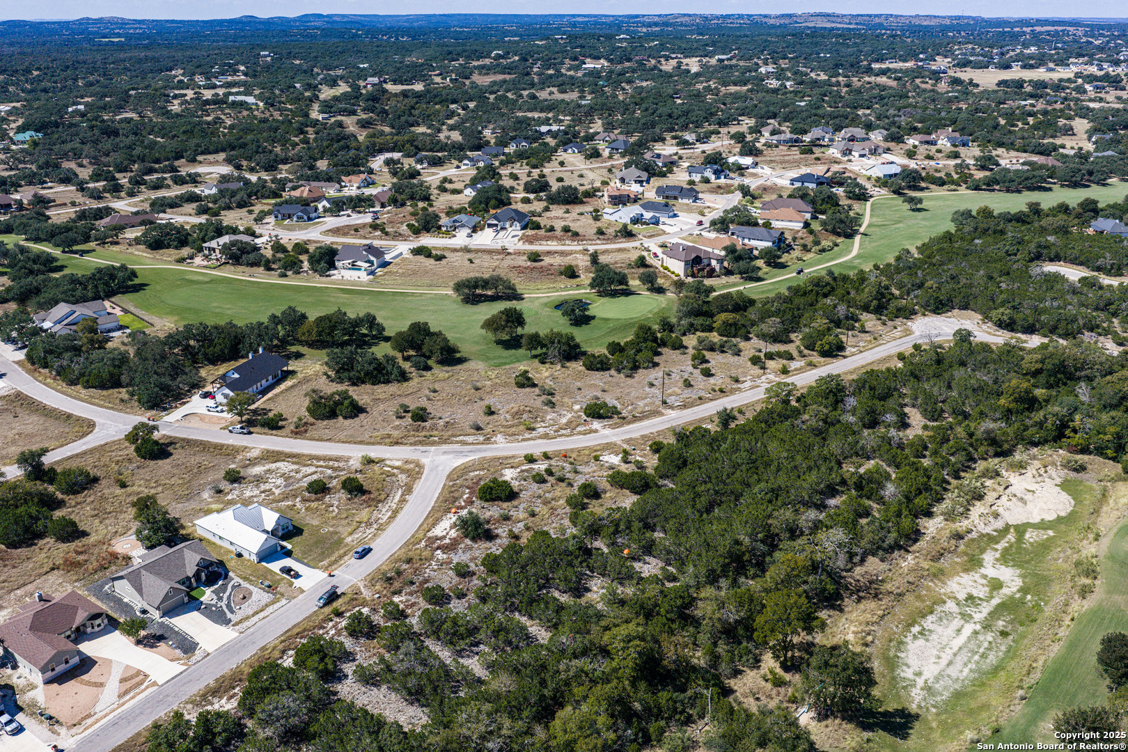 123 Levi English Blanco, TX 78606 - Photo 22 of 38 an aerial view of residential houses with outdoor space