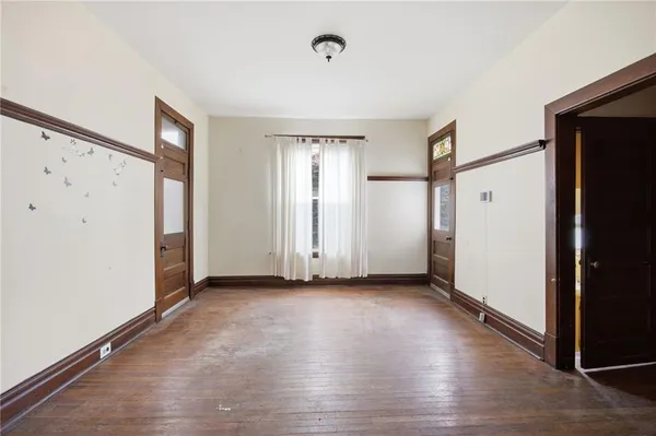 a view of a interior in the house