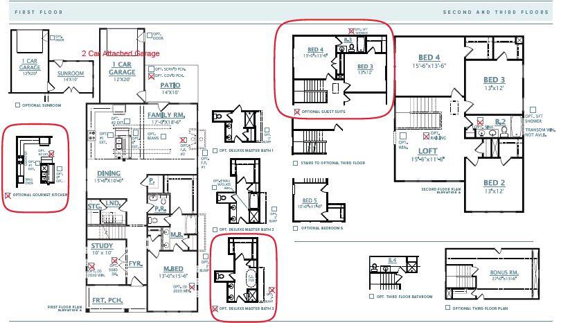1201 Crooked Oak Road Charleston, SC 29492 - Photo 21 of 21 OKB 60 Avondale H Floor Plan