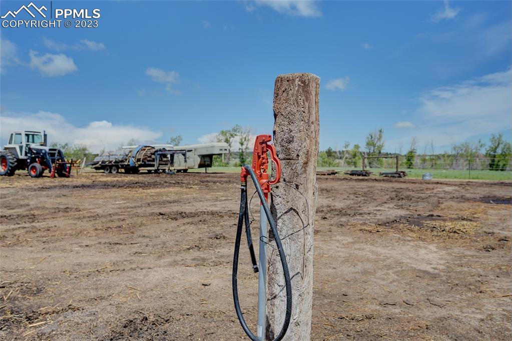13880 Eastonville Road Elbert, CO 80106 - Photo 37 of 44 a view of a yard with a slide