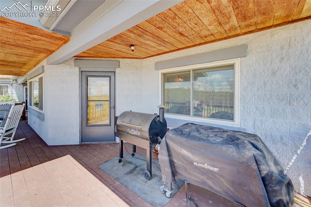 13880 Eastonville Road Elbert, CO 80106 - Photo 4 of 44 a bedroom with furniture and a window