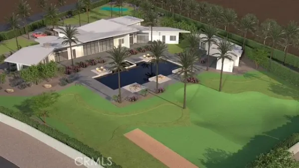 a aerial view of a house