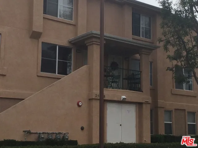 front view of a house with a door