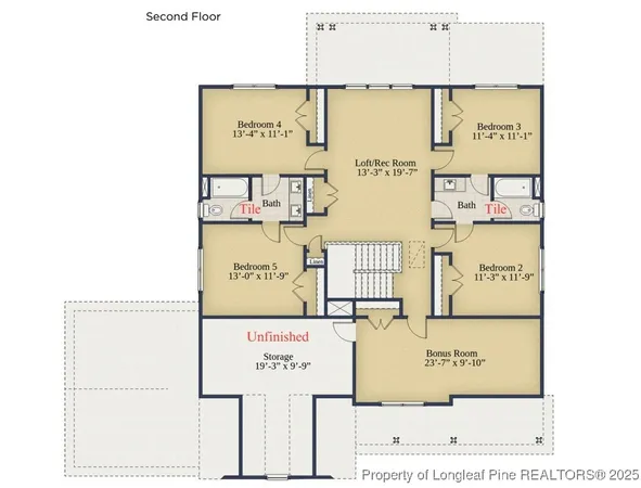 a front view of a building