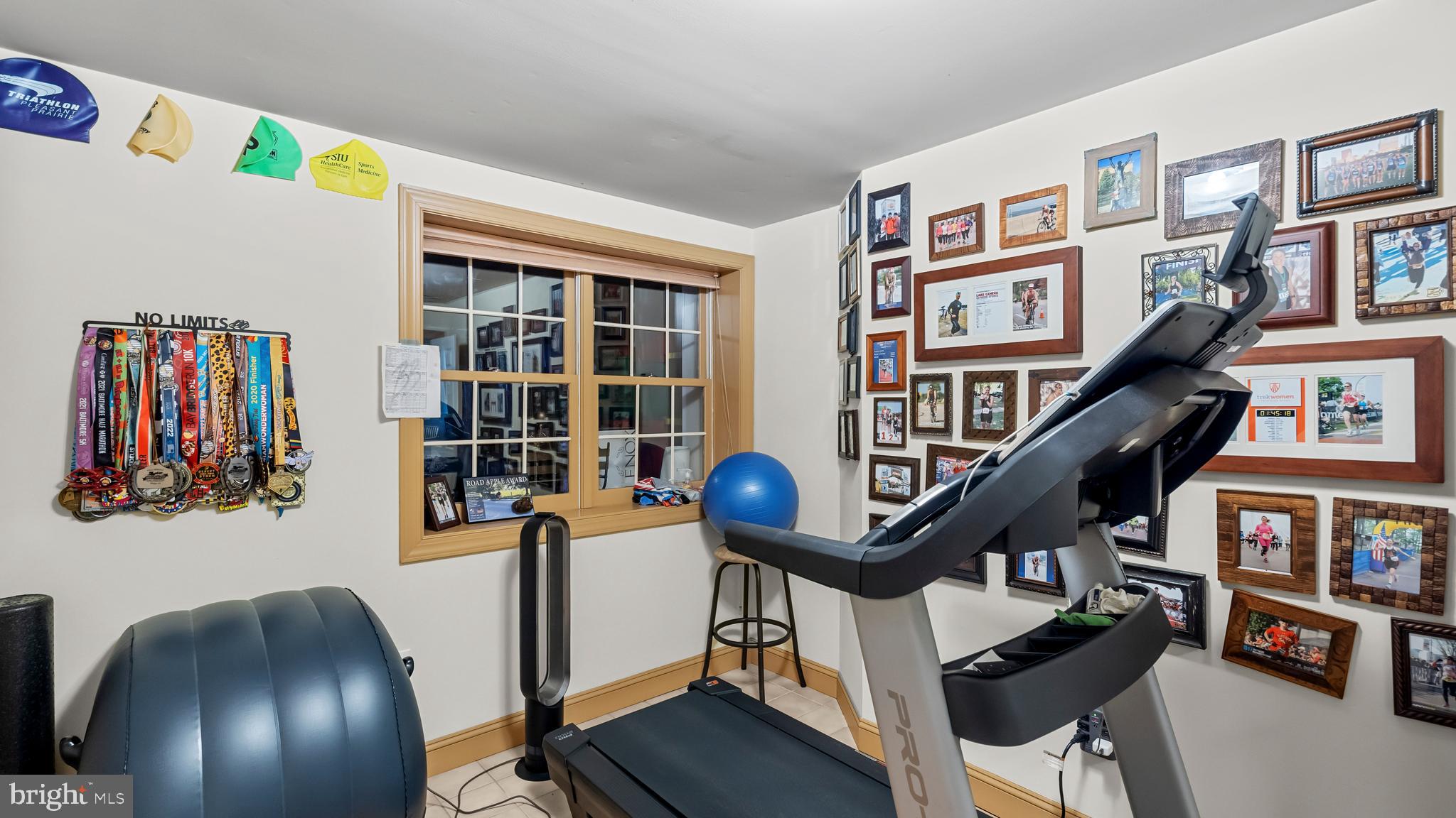 927 Western Road Hunt Valley, MD 21030 - Photo 57 of 80 a view of a workspace with furniture and staircase