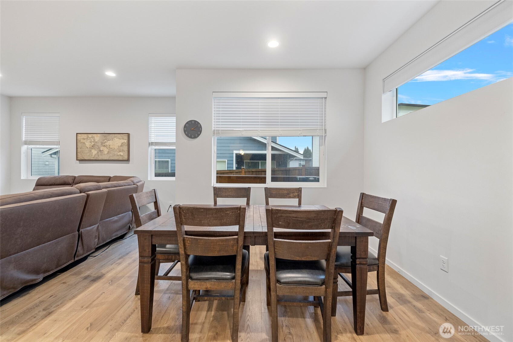 2113 Lancaster Way Ferndale, WA 98248 - Photo 13 of 32 a view of a dining room with furniture and wooden floor