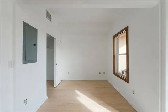 a view of kitchen and utility room