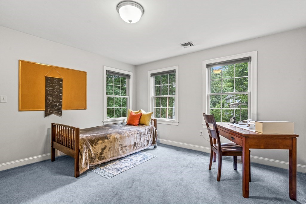 11 Pondview Lane Reading, MA 01867 - Photo 37 of 42 a bedroom with a bed and a window