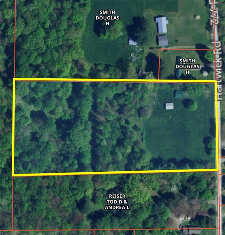 483 Hartwick Road Mercer, PA 16137 - Photo 4 of 10 an aerial view of a garden