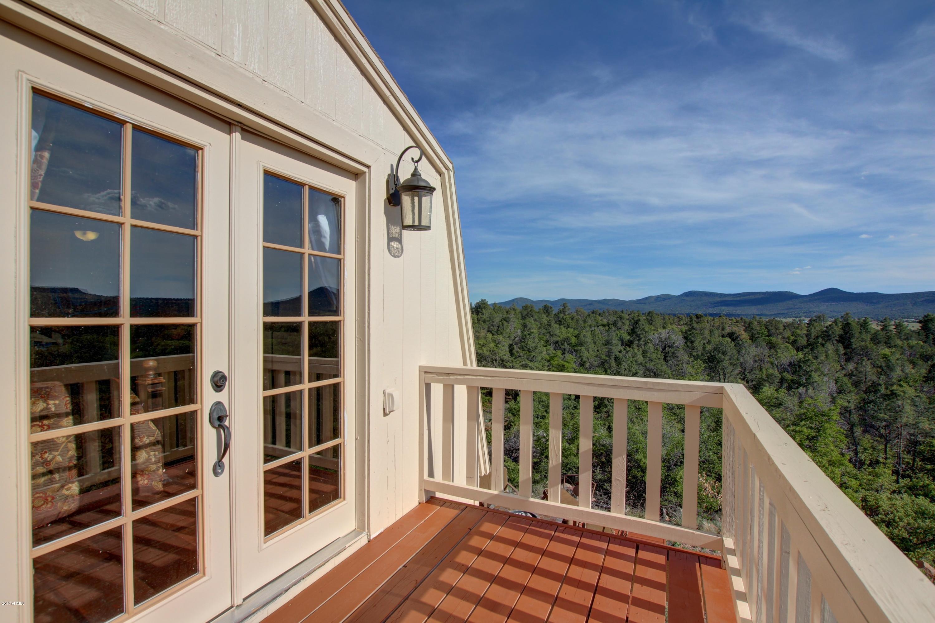 185 West Westridge Young, AZ 85554 - Photo 35 of 51 MASTER BEDROOM DECK