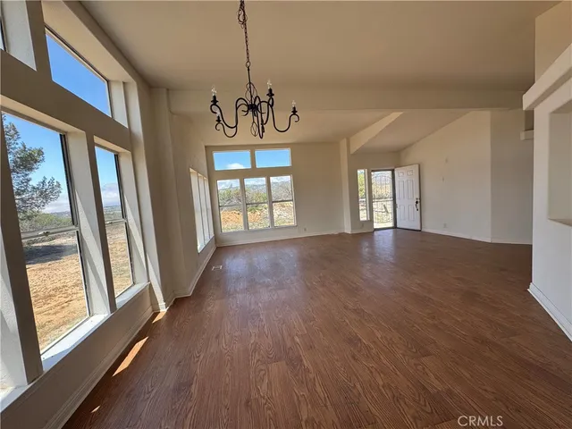 a view of livingroom and window