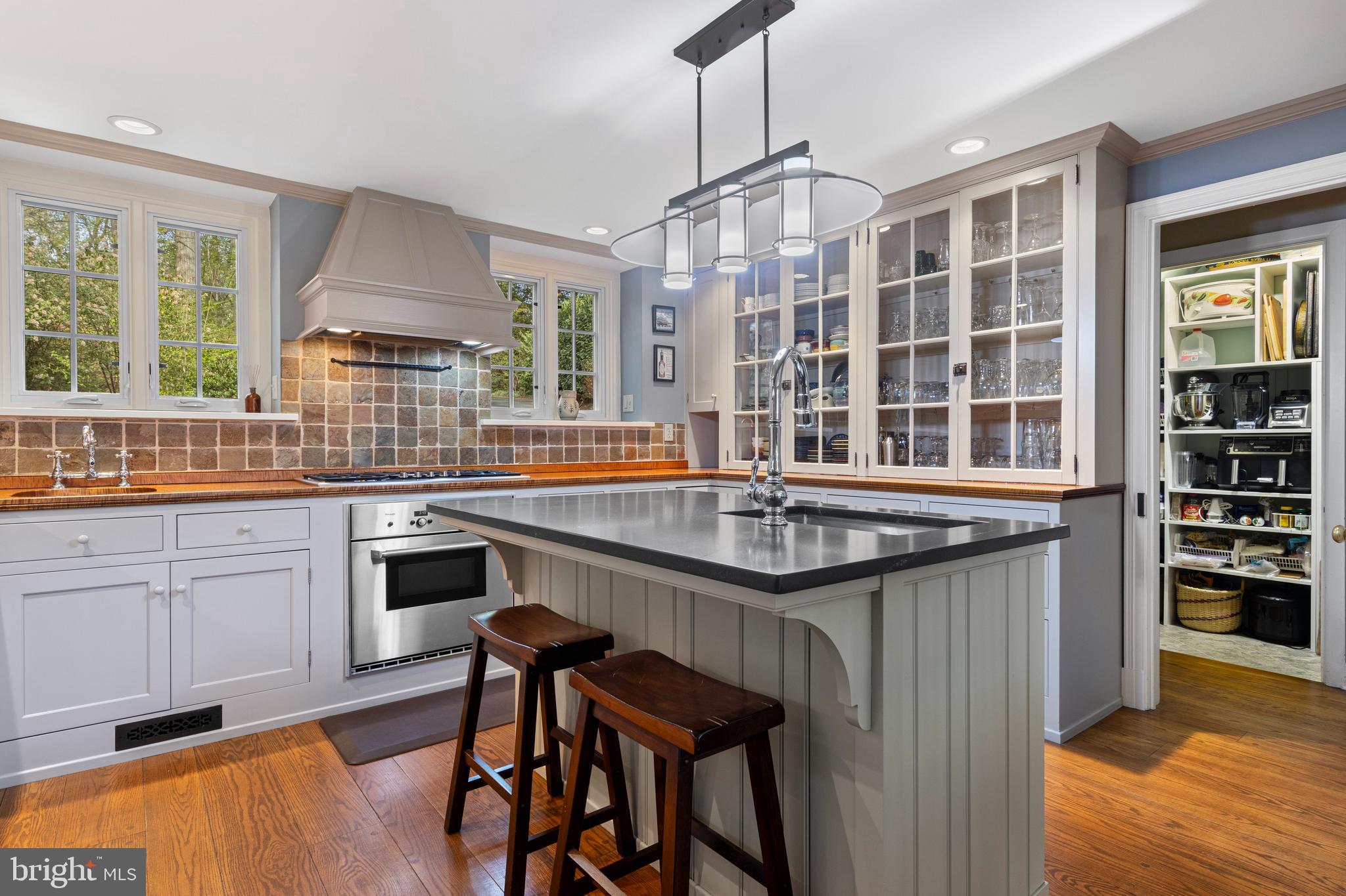 126 Anton Road Wynnewood, PA 19096 - Photo 18 of 52 Honed Granite & Tiger Maple counters