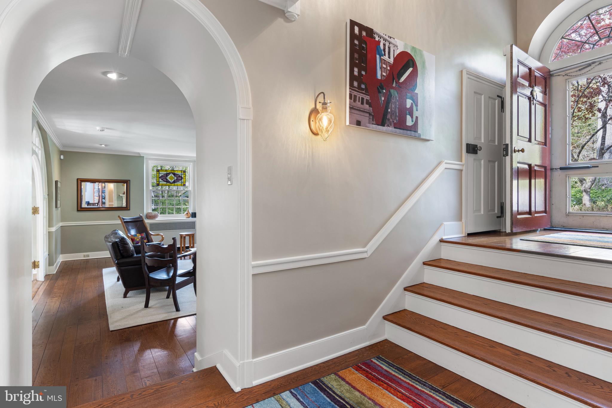 126 Anton Road Wynnewood, PA 19096 - Photo 3 of 52 Arched doorways