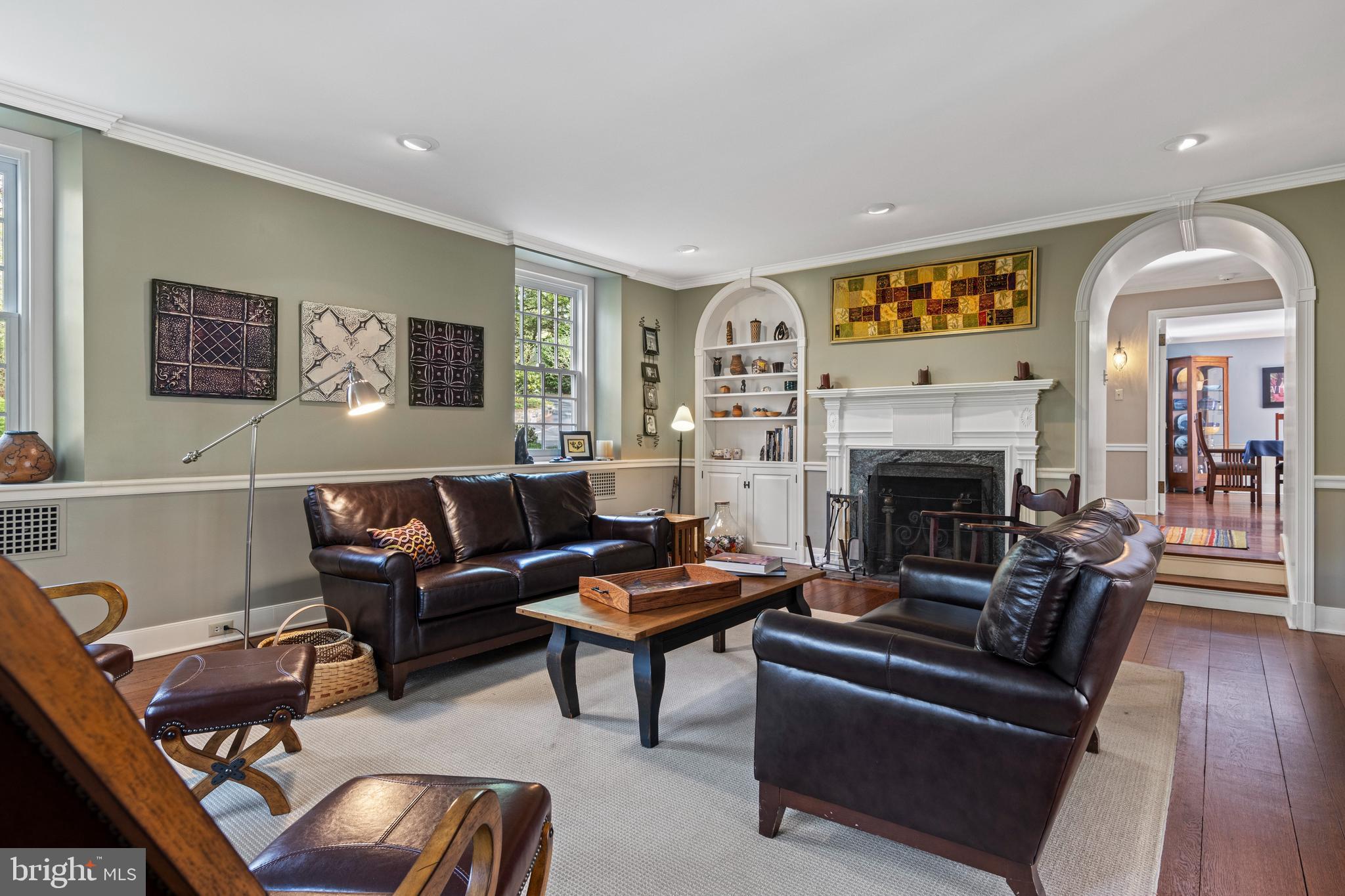 126 Anton Road Wynnewood, PA 19096 - Photo 4 of 52 Expansive Living Room