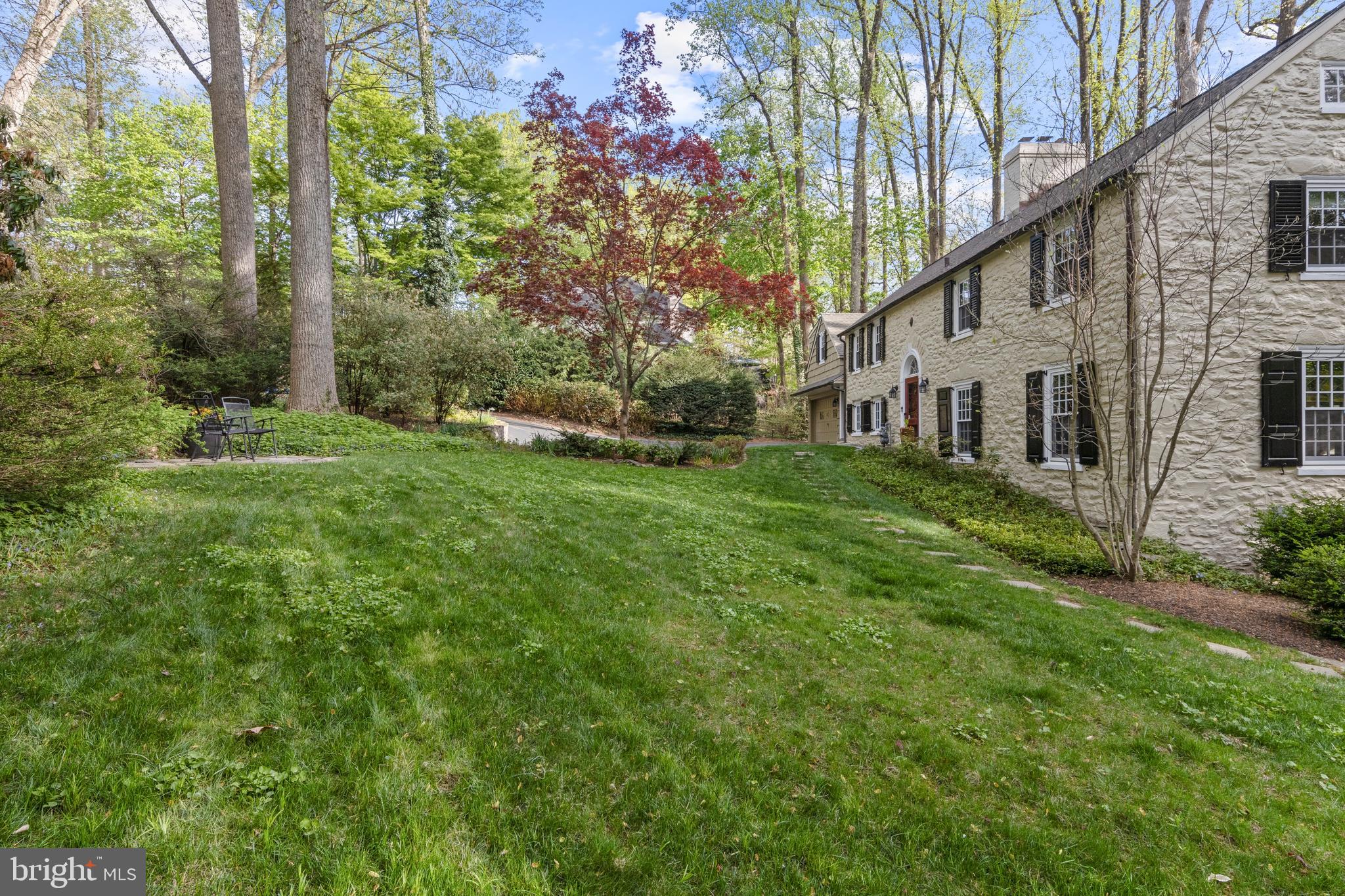 126 Anton Road Wynnewood, PA 19096 - Photo 45 of 52 Grassy front lawn