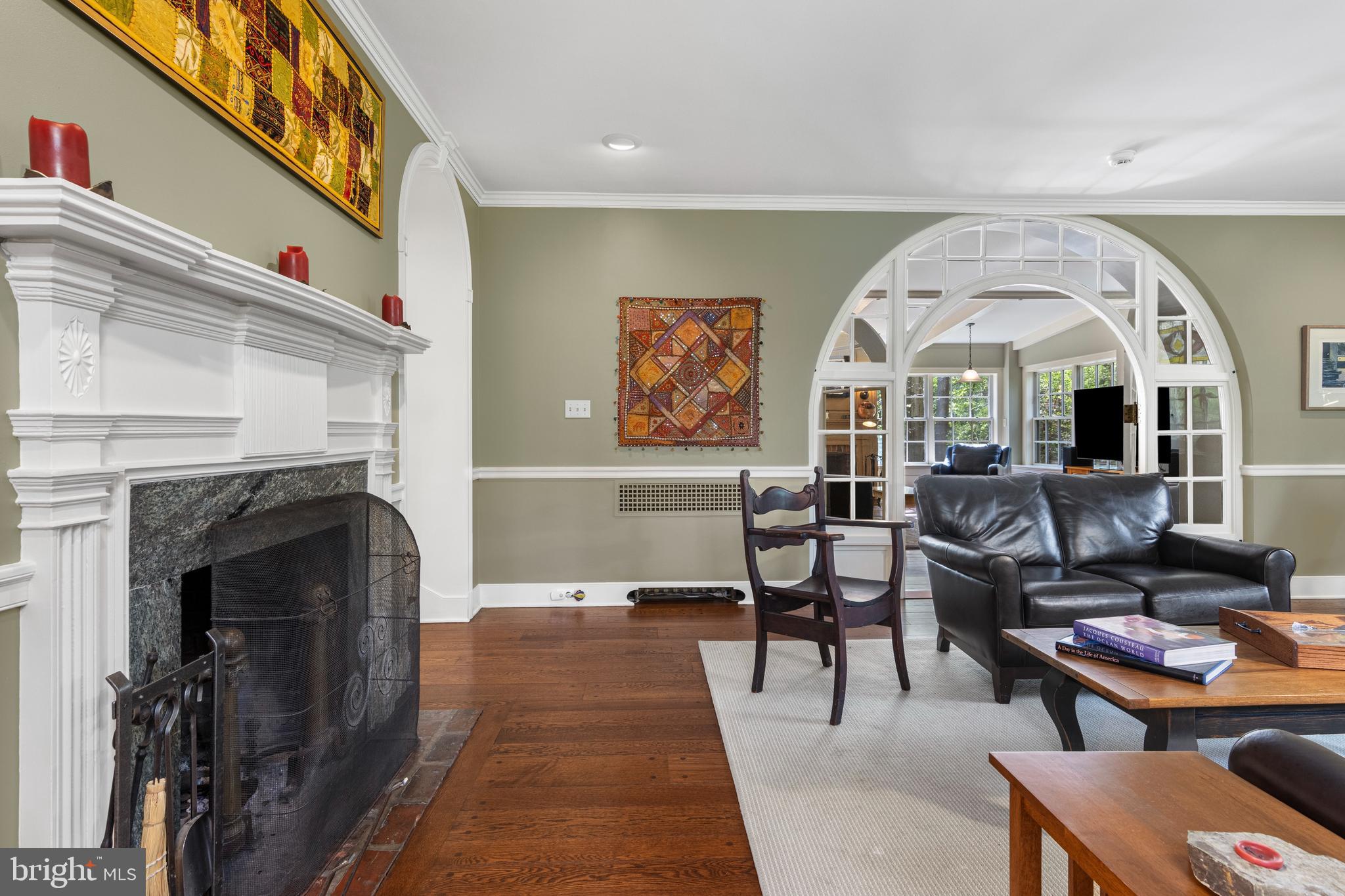 126 Anton Road Wynnewood, PA 19096 - Photo 6 of 52 3 wood-burning fireplaces