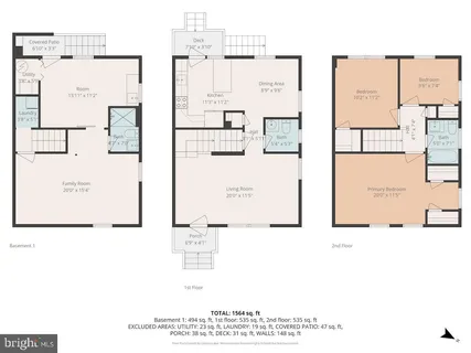 a front view of a building with street view