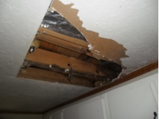 299 Kire Lane Ripplemead, VA 24150 - Photo 8 of 14 CEILING DAMAGE