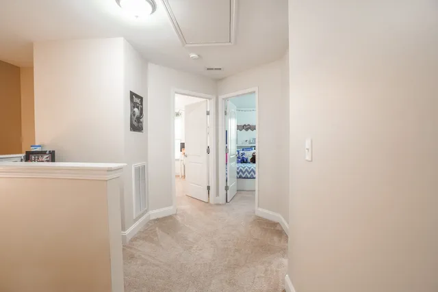 a view of a closet and storage