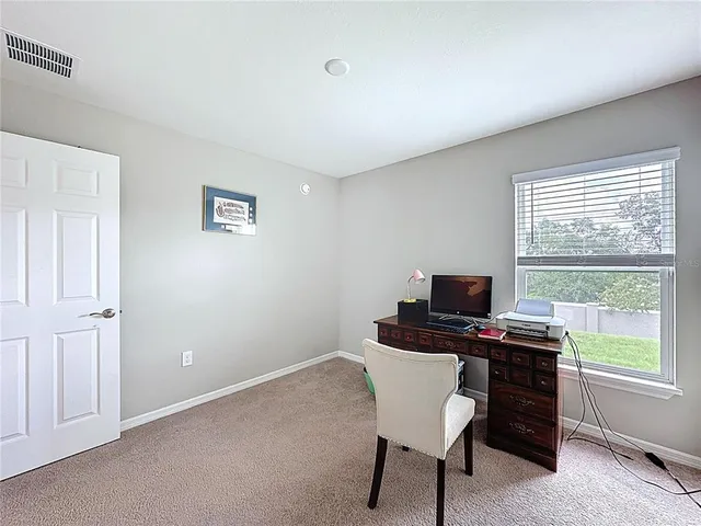 a view of a room with window