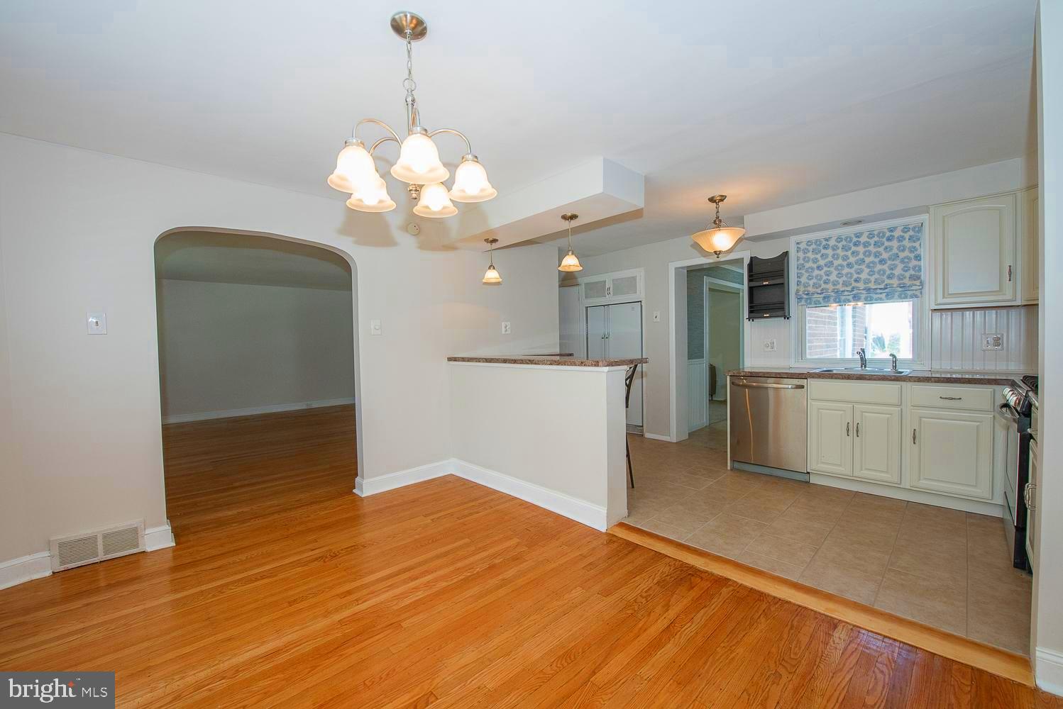 208 Pine Ridge Road Havertown, PA 19083 - Photo 9 of 43 Dining Room with Kitchen View