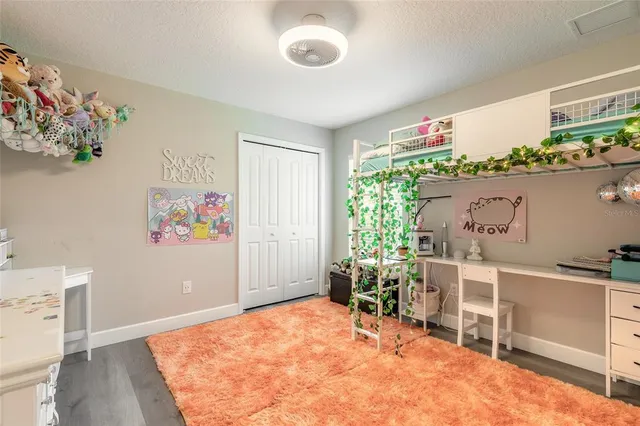 a room with furniture and window