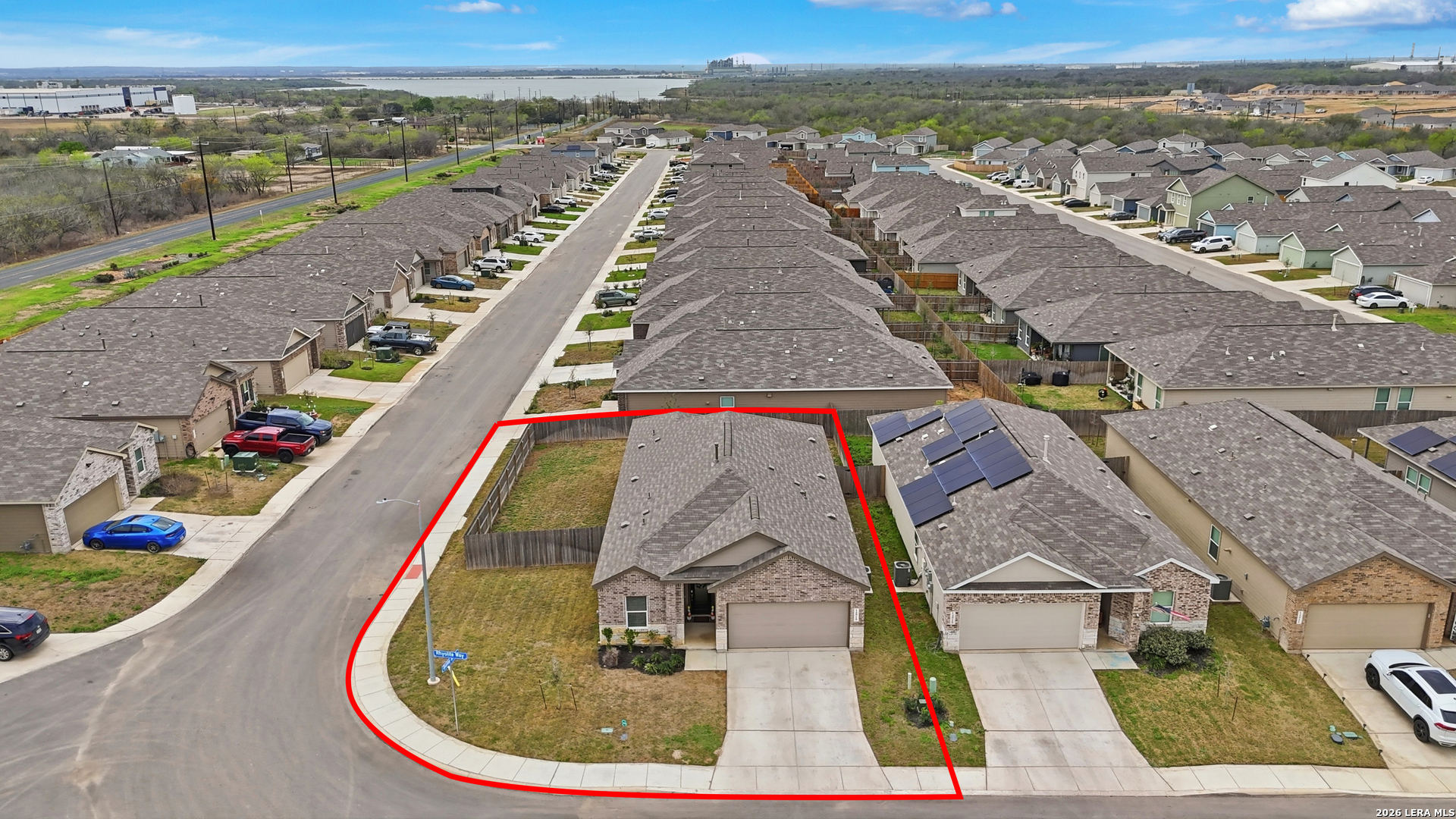 14919 Rhyolite Way Elmendorf, TX 78112 - Photo 26 of 26 an aerial view of a house