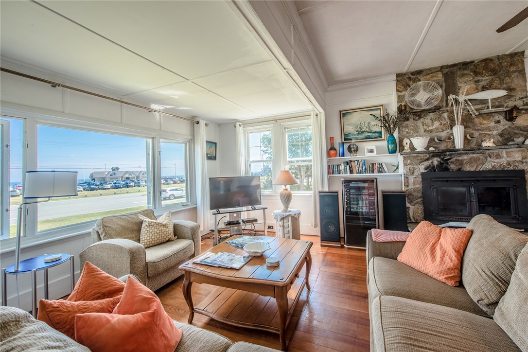 2 Elizabeth Road Narragansett, RI 02882 - Photo 12 of 38 Living Room with Ocean Views