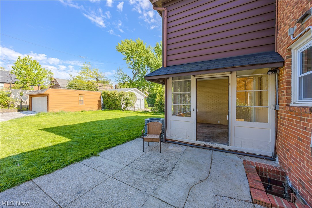 2561 Charney Road Cleveland, OH 44118 - Photo 20 of 47 The back patio and back garden