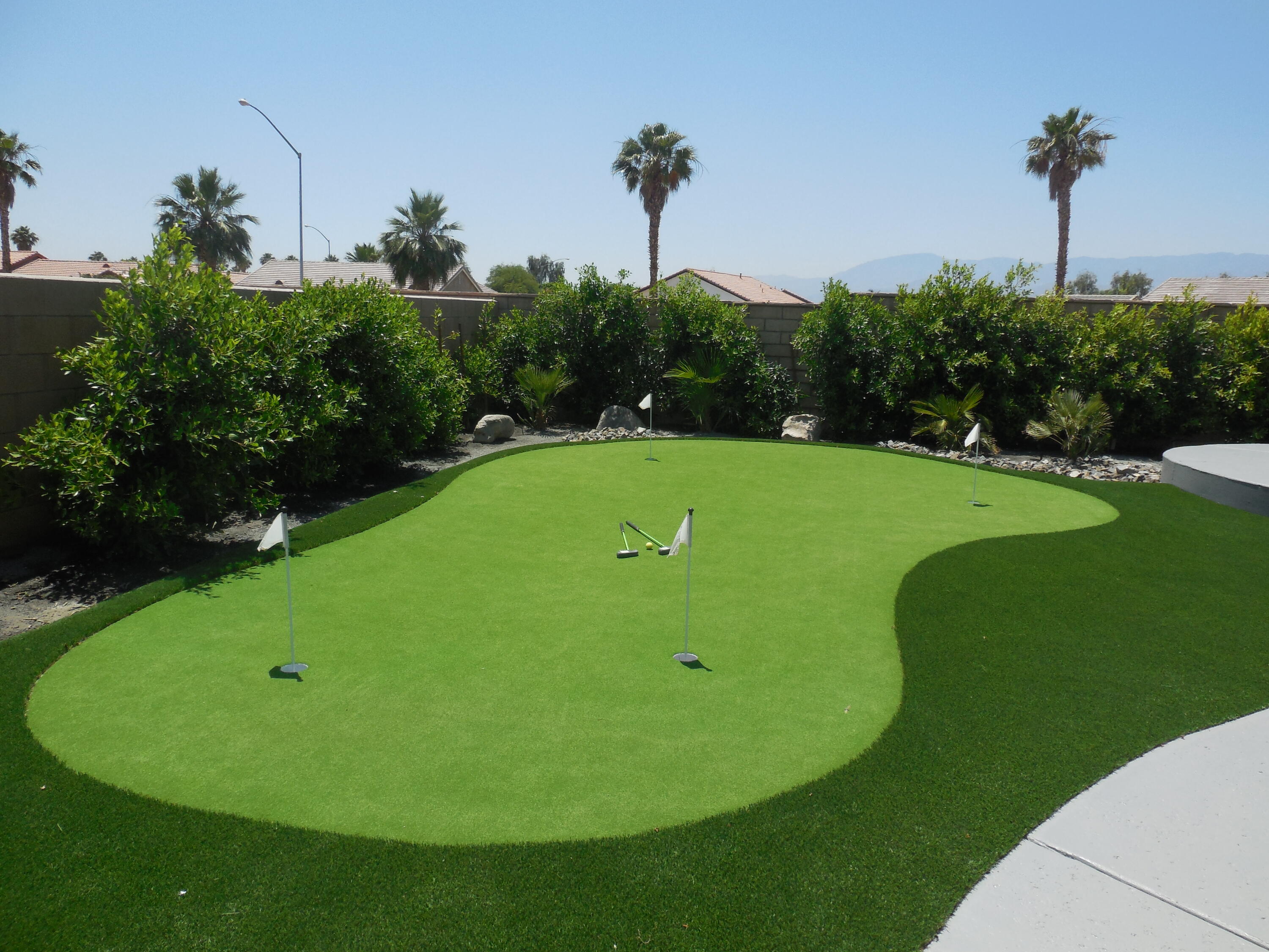 83389 Calypso Circle Indio, CA 92201 - Photo 42 of 45 a view of a golf course with a garden