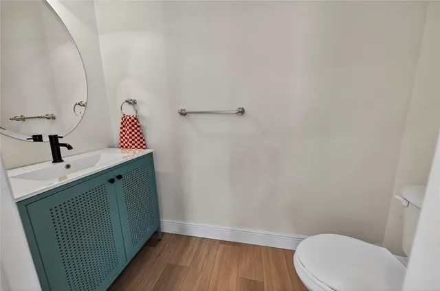 a bathroom with a sink and a toilet