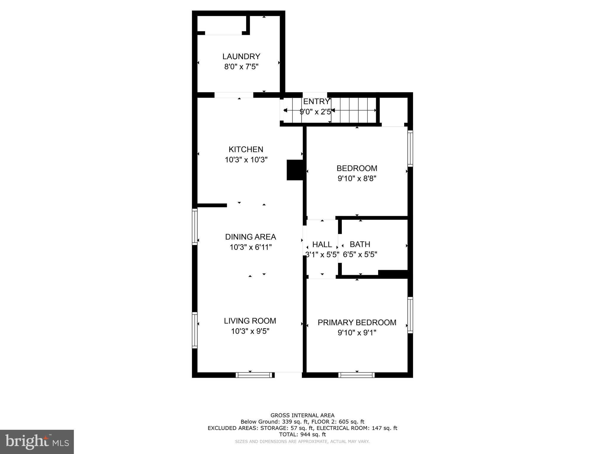 13 Ritters Lane Owings Mills, MD 21117 - Photo 42 of 43 1st Floor Plan