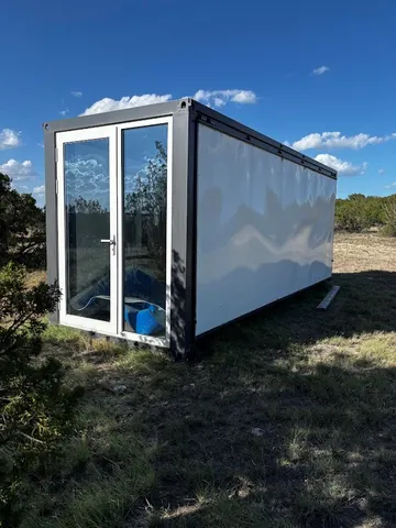 a view of an ocean and beach