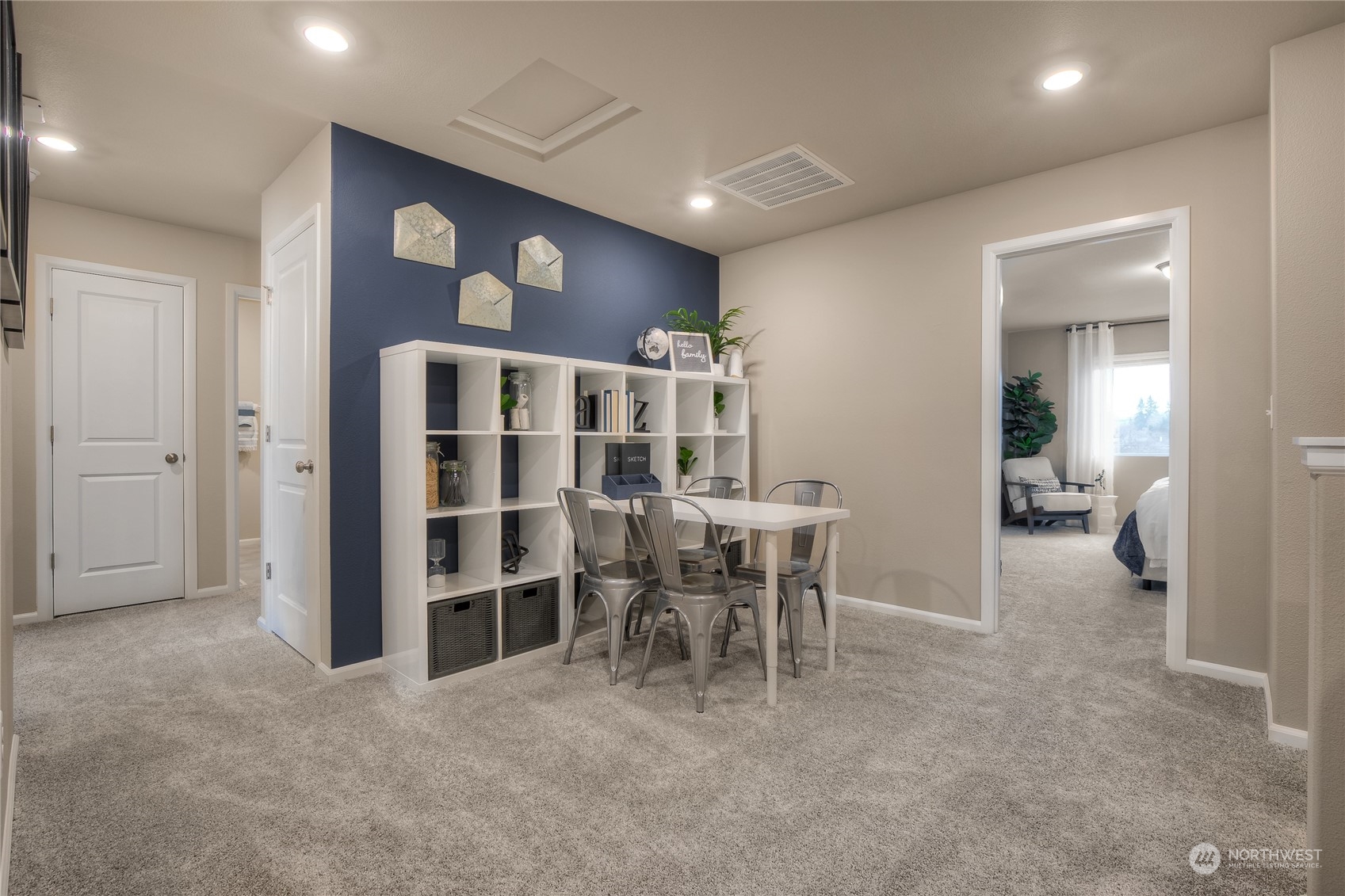 909 17th Avenue, Unit 159 Sultan, WA 98294 - Photo 6 of 15 a view of a livingroom with furniture and staircase