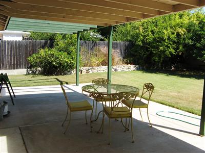 2220 South Rice Road Ojai, CA 93023 - Photo 6 of 7 a view of backyard with swimming pool and outdoor seating