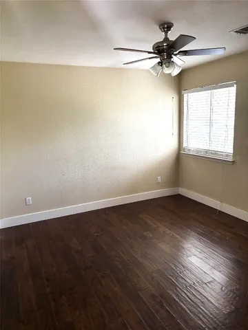 wooden floor in an empty room