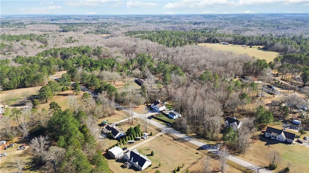 180 Harper Road McDonough, GA 30252 - Photo 54 of 63 an aerial view of a town with couple of houses
