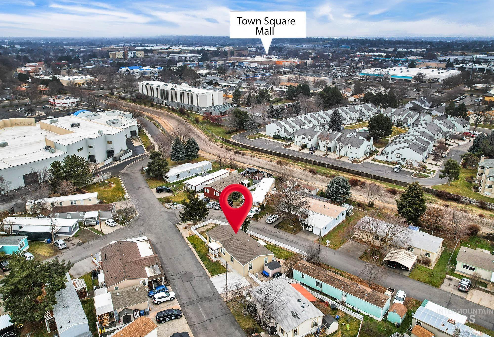 8483 West Irving Lane Boise, ID 83704 - Photo 38 of 40 Aerial view of property's location