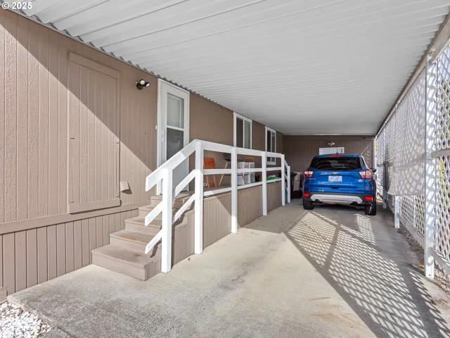 a car parked in front of house