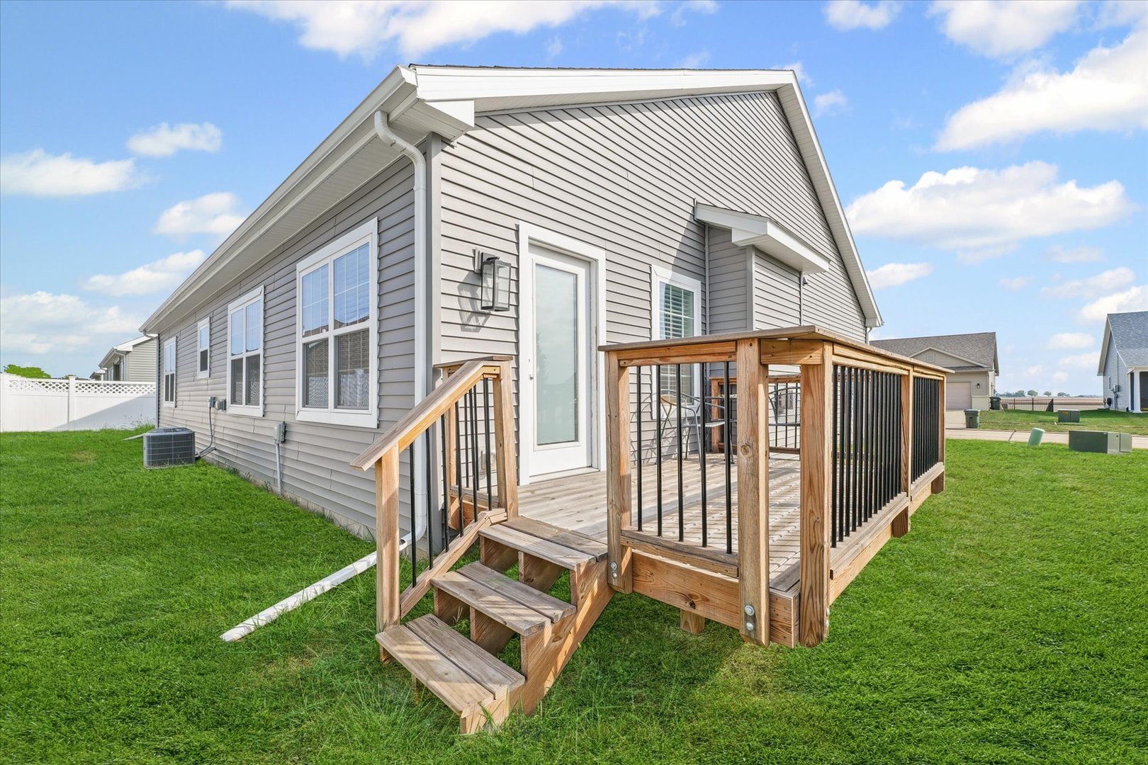 3407 Memory Lane Urbana, IL 61802 - Photo 27 of 30 a view of backyard with deck