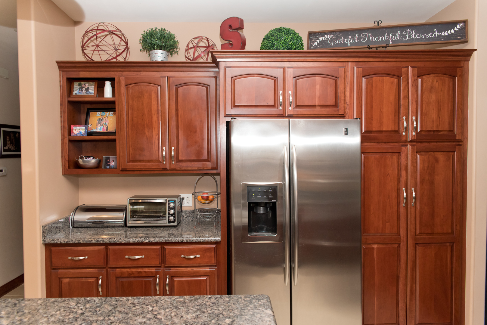 3773 Spring Run Lane Morris, IL 60450 - Photo 14 of 49 a kitchen with stainless steel appliances granite countertop a refrigerator and a stove