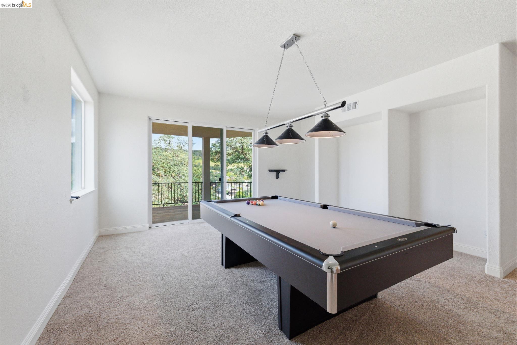 32 Apollo Lane Copperopolis, CA 95228 - Photo 33 of 58 Rec room featuring billiards and light carpet