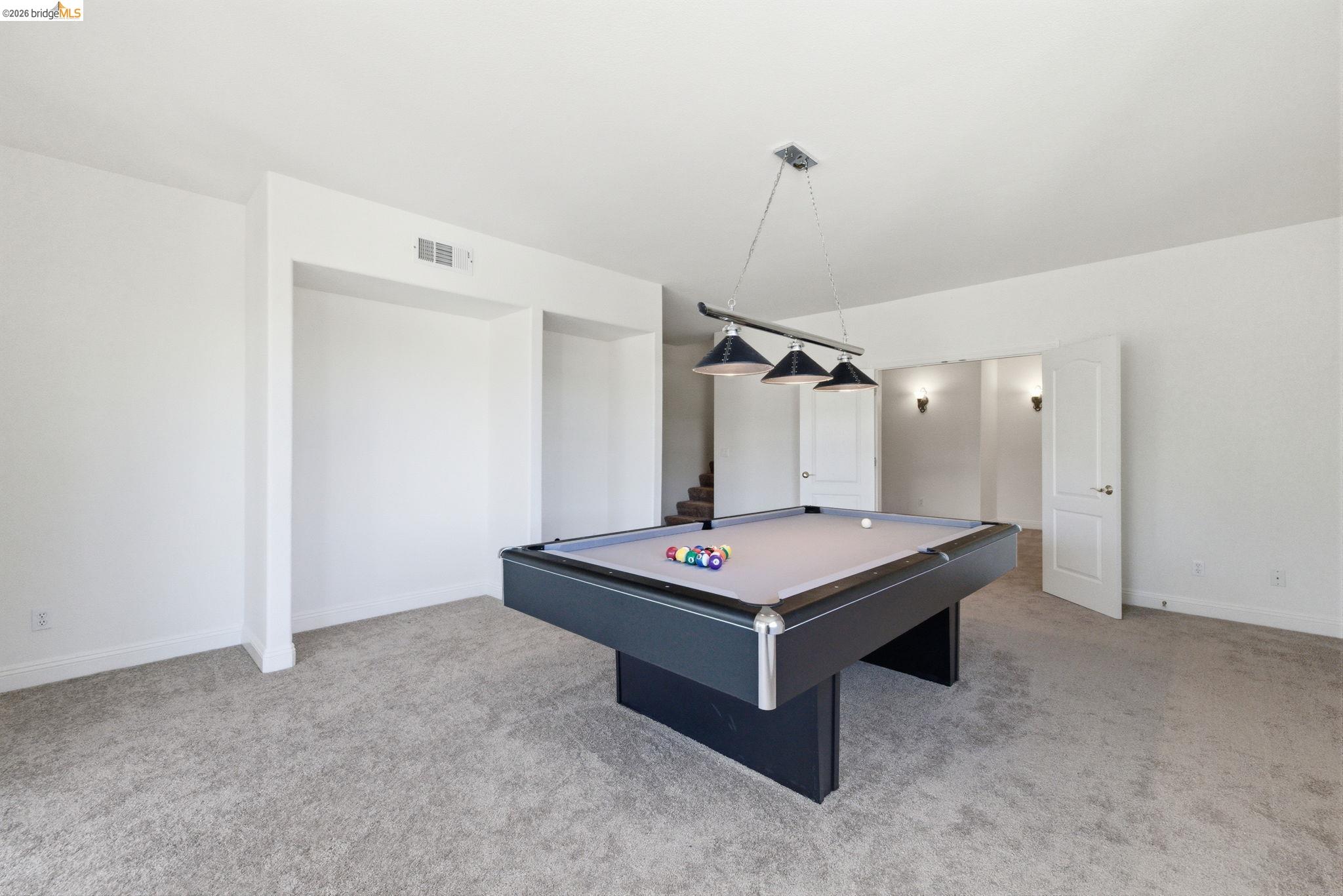 32 Apollo Lane Copperopolis, CA 95228 - Photo 34 of 58 Recreation room featuring light colored carpet and billiards