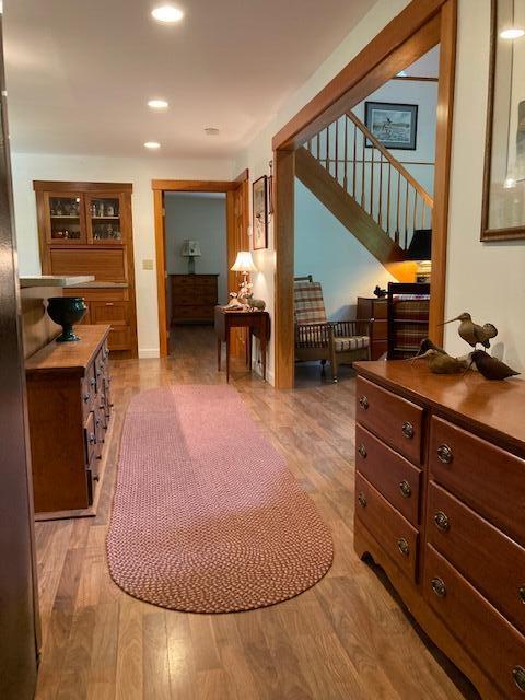 Entry to Kitchen Living