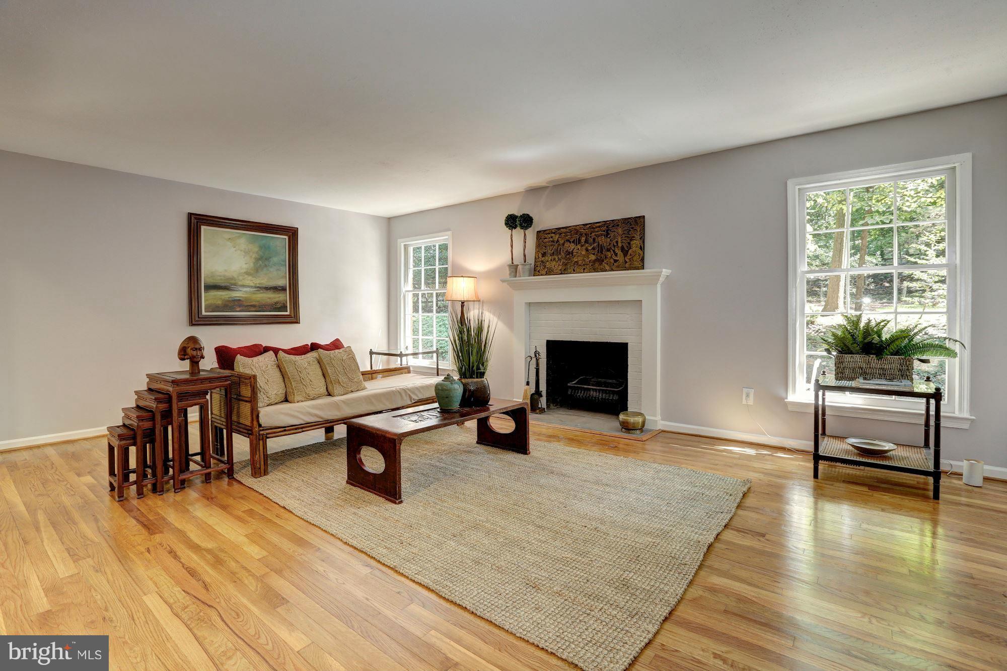 11805 Hunting Ridge Court Potomac, MD 20854 - Photo 12 of 30 Family Room w/ Fireplace