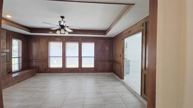 a view of livingroom with a hallway